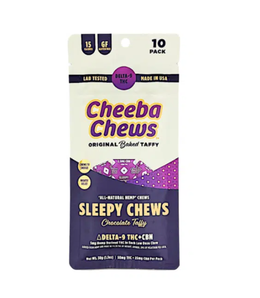 Cheeba Chews: Sleepy Chews 50mg 10pk