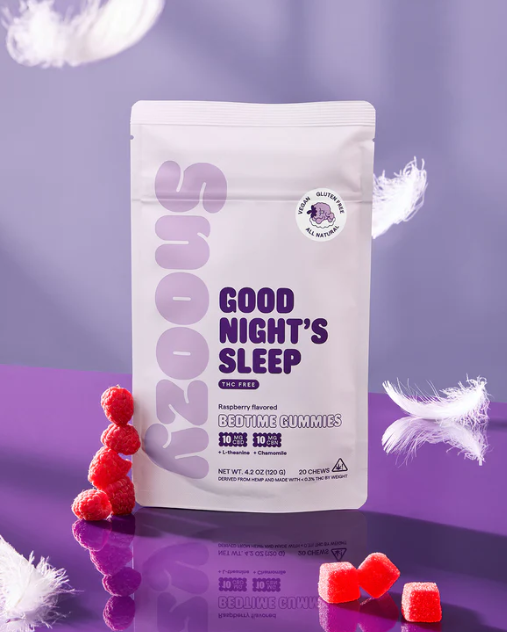 Snoozy - Good Night's Sleep (THC Free) - Bedtime Gummies
